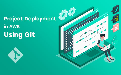 Project deployment in AWS using Git